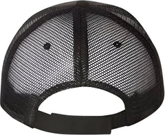 Valucap S102 Sandwich Trucker Cap - Charcoal Black - Dark Gray Black / 6 5/8’’ - 7 3/8’’