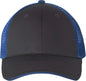 Valucap S102 Sandwich Trucker Cap Charcoal Royal Dark Gray Royal / 6 5/8’’ 7 3/8’’