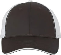 Valucap S102 Sandwich Trucker Cap Charcoal White Dark Gray White / 6 5/8’’ 7 3/8’’