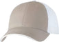 Valucap S102 Sandwich Trucker Cap - Khaki White - Khaki White / One Size Fits Most