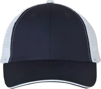 Valucap S102 Sandwich Trucker Cap Navy White Navy White / 6 5/8’’ 7 3/8’’