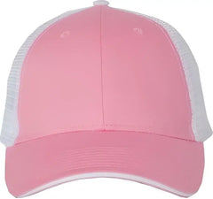 Valucap S102 Sandwich Trucker Cap Pink White Pink White / 6 5/8’’ 7 3/8’’