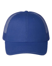 Valucap S102 Sandwich Trucker Cap - Royal - Royal / One Size Fits Most