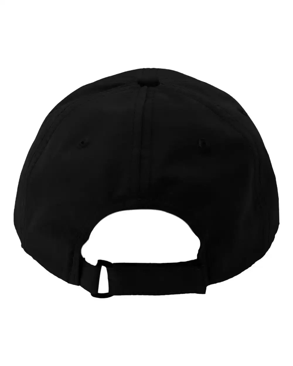 Valucap SM140 Performance Microfiber Cap - Black - Black / One Size Fits Most