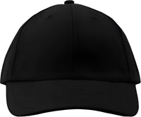 Valucap SM140 Performance Microfiber Cap Black Black / One Size Fits Most