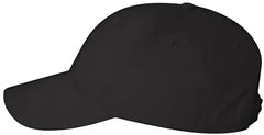 Valucap VC100 Lightweight Twill Cap Black Black / 6 5/8’’ 7 3/8’’
