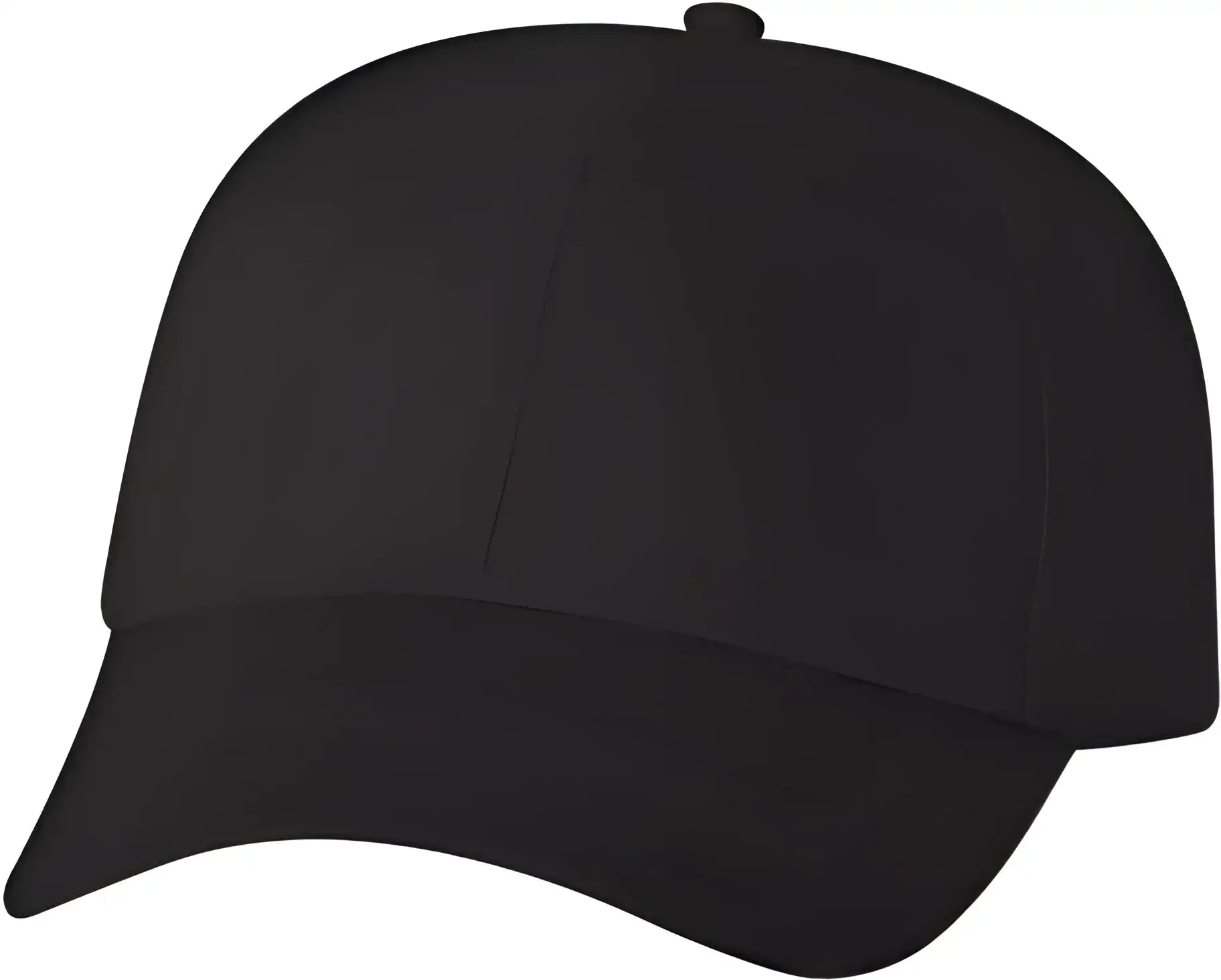 Valucap VC100 Lightweight Twill Cap Black Black / 6 5/8’’ 7 3/8’’