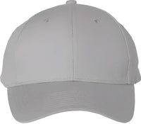Valucap VC100 Lightweight Twill Cap Grey Gray / 6 5/8’’ 7 3/8’’
