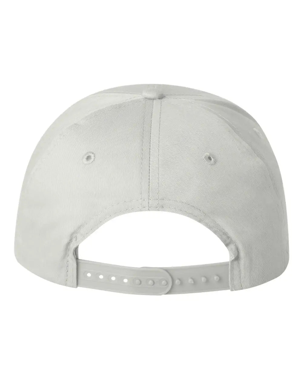Valucap VC100 Lightweight Twill Cap - White - White / One Size Fits Most