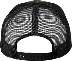 Valucap VC150M Licensed Camo Mesh Cap - Mossy Oak Breakup Black Mesh - Mossy Sand / One Size Fits Most