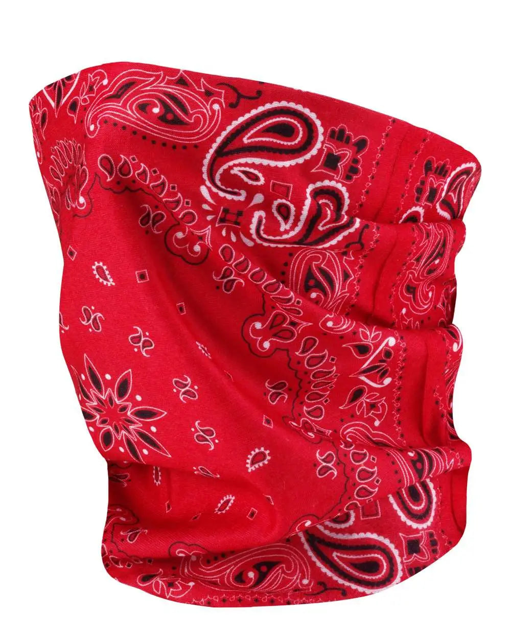 Valucap VC20 ValuMask Gaiter - Red Paisley - Red Paisley / One Size Fits Most