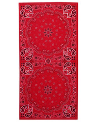 Valucap VC20 ValuMask Gaiter - Red Paisley - Red Paisley / One Size Fits Most