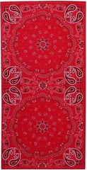 Valucap VC20 Neck Gaiter - Red Paisley - Red / One Size Fits Most