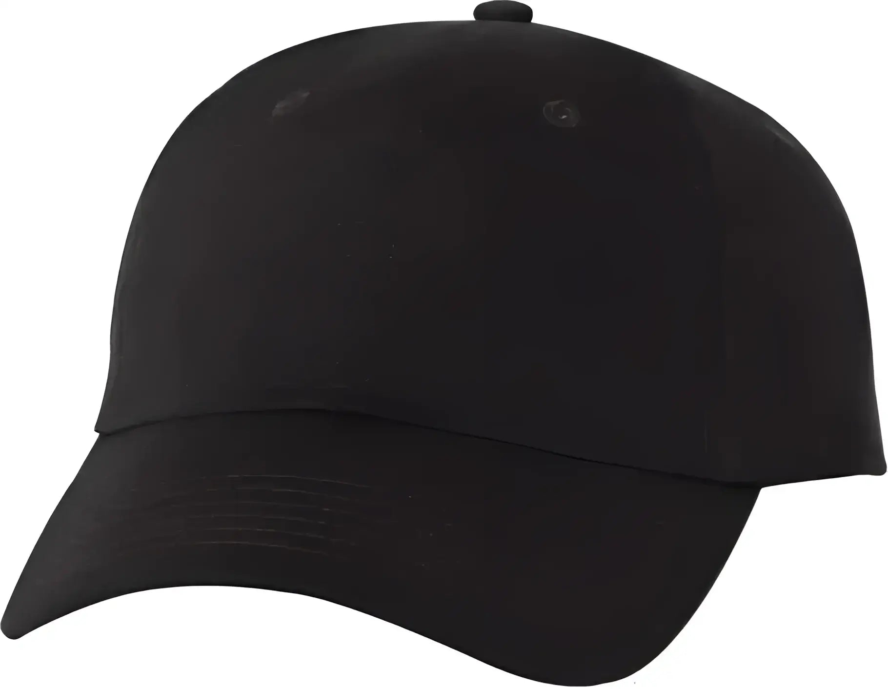 Valucap VC200 Brushed Twill Cap Black Black / 6 5/8’’ 7 3/8’’