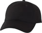 Valucap VC200 Brushed Twill Cap Black Black / 6 5/8’’ 7 3/8’’
