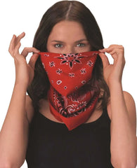 Valucap VC21 Face Bandana (pk of 3) - Red Paisley - Multi-Colored / One Size Fits Most