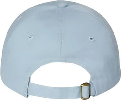 Valucap VC300A Adult Bio Washed Classic Dads Cap Baby Blue Blue Gray / 6 5/8’’ 7 3/8’’