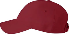 Valucap VC300A Adult Bio Washed Classic Dads Cap Cardinal Cardinal / 6 5/8’’ 7 3/8’’
