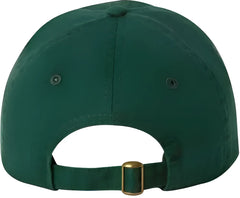 Valucap VC300A Adult Bio Washed Classic Dads Cap Forest Green Forest / 6 5/8’’ 7 3/8’’