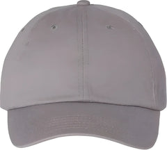 Valucap VC300A Adult Bio-Washed Classic Dads Cap - Grey - Gray / 6 5/8’’ - 7 3/8’’