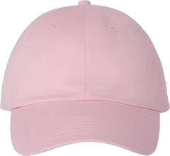 Valucap VC300A Adult Bio Washed Classic Dads Cap Light Pink Pink / 6 5/8’’ 7 3/8’’