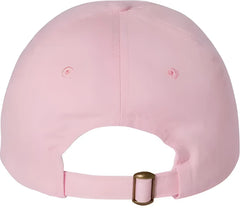 Valucap VC300A Adult Bio Washed Classic Dads Cap Light Pink Pink / 6 5/8’’ 7 3/8’’