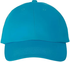Valucap VC300A Adult Bio Washed Classic Dads Cap Neon Blue Blue / 6 5/8’’ 7 3/8’’