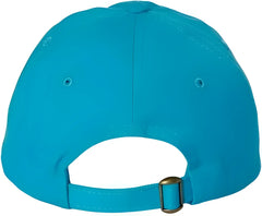Valucap VC300A Adult Bio Washed Classic Dads Cap Neon Blue Blue / 6 5/8’’ 7 3/8’’