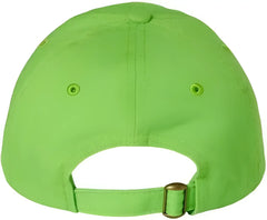 Valucap VC300A Adult Bio Washed Classic Dads Cap Neon Green Green / 6 5/8’’ 7 3/8’’