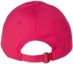 Valucap VC300A Adult Bio Washed Classic Dads Cap Neon Pink Pink / 6 5/8’’ 7 3/8’’