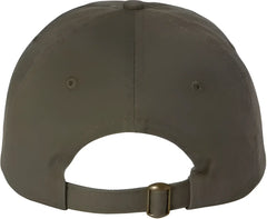 Valucap VC300A Adult Bio Washed Classic Dads Cap Olive Olive / 6 5/8’’ 7 3/8’’