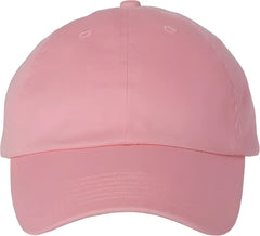 Valucap VC300A Adult Bio Washed Classic Dads Cap Pink Pink / 6 5/8’’ 7 3/8’’