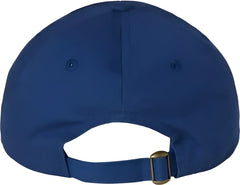 Valucap VC300A Adult Bio Washed Classic Dads Cap Royal Royal / 6 5/8’’ 7 3/8’’