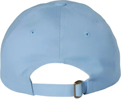 Valucap VC300A Adult Bio Washed Classic Dads Cap Sky Blue Columbia Blue / 6 5/8’’ 7 3/8’’