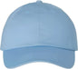 Valucap VC300A Adult Bio Washed Classic Dads Cap Sky Blue Columbia Blue / 6 5/8’’ 7 3/8’’