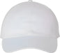 Valucap VC300A Adult Bio Washed Classic Dads Cap White White / 6 5/8’’ 7 3/8’’