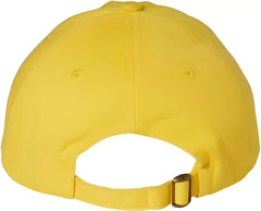 Valucap VC300A Adult Bio Washed Classic Dads Cap Yellow Yellow / 6 5/8’’ 7 3/8’’