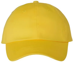Valucap VC300A Adult Bio Washed Classic Dads Cap Yellow Yellow / 6 5/8’’ 7 3/8’’