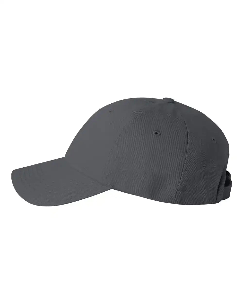 Valucap VC300A Bio-Washed Classic Dad Cap - Charcoal - Charcoal / One Size Fits Most