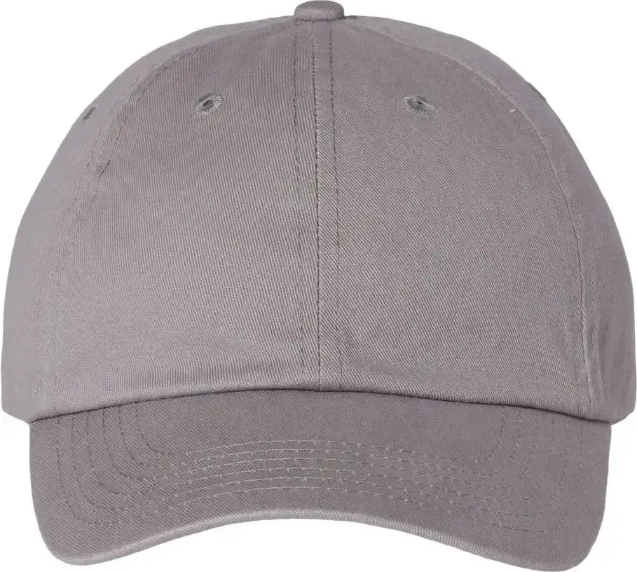 Valucap VC300A Bio-Washed Classic Dad Cap - Gray - Gray / One Size Fits Most