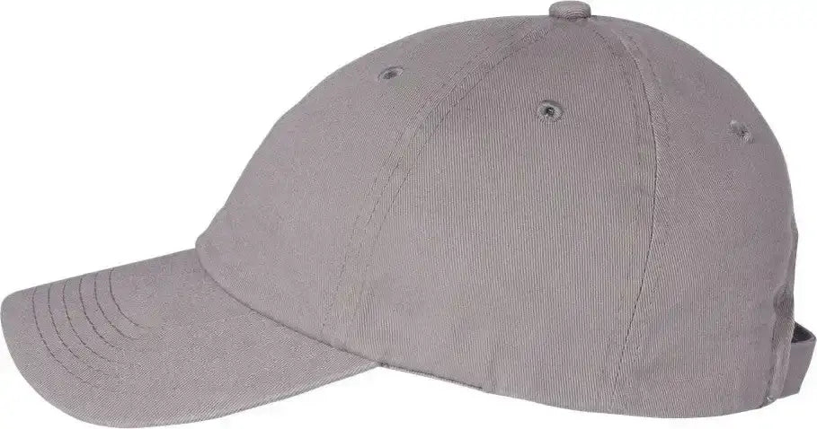 Valucap VC300A Bio-Washed Classic Dad Cap - Gray - Gray / One Size Fits Most