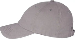 Valucap VC300A Bio-Washed Classic Dad Cap - Gray - Gray / One Size Fits Most