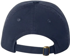 Valucap VC300Y Small Fit Bio Washed Dad’s Cap Navy Navy / 6 5/8’’ 7 3/8’’