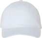 Valucap VC300Y Small Fit Bio Washed Dad’s Cap White White / 6 5/8’’ 7 3/8’’