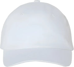 Valucap VC300Y Small Fit Bio Washed Dad’s Cap White White / 6 5/8’’ 7 3/8’’