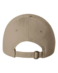 Valucap VC300Y Youth Small Fit Bio-Washed Dad Cap - Khaki - Khaki / One Size Fits Most