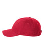Valucap VC300Y Youth Small Fit Bio-Washed Dad Cap - Red - Red / One Size Fits Most