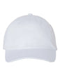 Valucap VC300Y Youth Small Fit Bio-Washed Dad Cap - White - White / One Size Fits Most