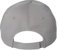 Valucap VC350 Bio-Washed Chino Twill Cap - Grey - Gray / 6 5/8’’ - 7 3/8’’