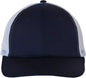 Valucap VC400 Mesh-Back Trucker Cap - Navy White - Navy White / 6 5/8’’ - 7 3/8’’